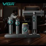 طقم في جي ار ستيلس برو 4 في 1 – VGR Stepless Pro 4-in-1 طقم احمر و أسود