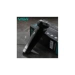 ماكينة حلاقة VGR V-312 المقاومة للماء – رأس خماسي مرن، شحن USB سريع، شاشة LED ذكية، حلاقة جافة ورطبة