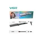 مكواة فرد الشعر الاحترافية VGR V-556 – سيراميك متطور، لوح عريض 38 مم، وشاشة LED