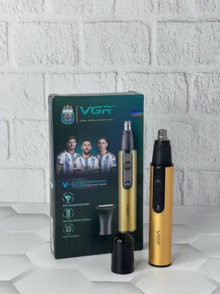 ماكينة حلاقة VGR قابلة للشحن – V-626 مكنه انف باللون الأزرق