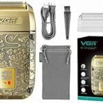 VGR V-336 – ماكينة حلاقة كهربائية للرجال وتنعيم احترافية قابلة للشحن – في جي ار ذهبي