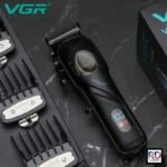 VGR-269– ماكينة حلاقة كهربائية احترافية. قابله للشحن للرجال