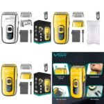 VGR V-332 ماكينة حلاقة كهربائية للرجال وتنعيم احترافية قابلة للشحن