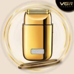 VGR-398 – ماكينة حلاقة كهربائية وتنعيم احترافية للرجال من في جي ار، قابلة للشحن، 8 وات، لون أسود