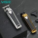 VGR-907 – ماكينة حلاقة كهربائية احترافية للرجال من في جي ار، قابلة للشحن، بطارية ليثيوم 2000 مللي امبير، 4 رؤوس قص متنوعة