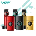 مجموعة حلاقة VGR المحترفة – V-977+377 مكنه بمحرك 9000 دورة وشاشة LED