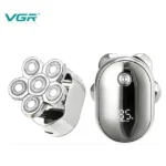VGR395 – ماكينة الحلاقة والتنعيم 6 رؤوس ضد الماء قابلة للغسيل